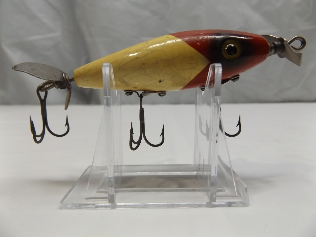 South Bend Midge Oreno Fishing Lure  Old Antique & Vintage Wood Fishing  Lures Reels Tackle & More